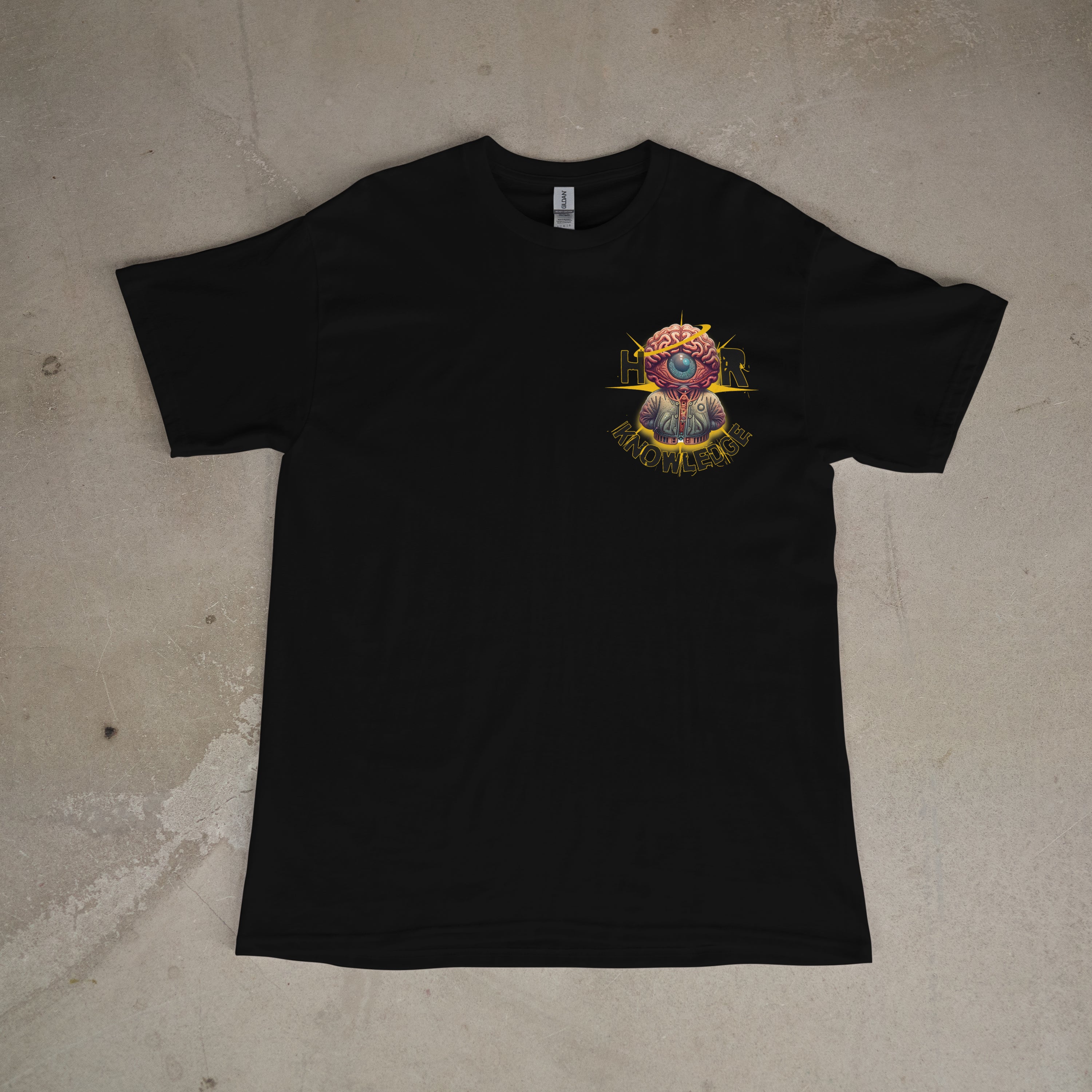 Hygher Knowledge Eye Of Knowledge T-Shirt Colored Mascot