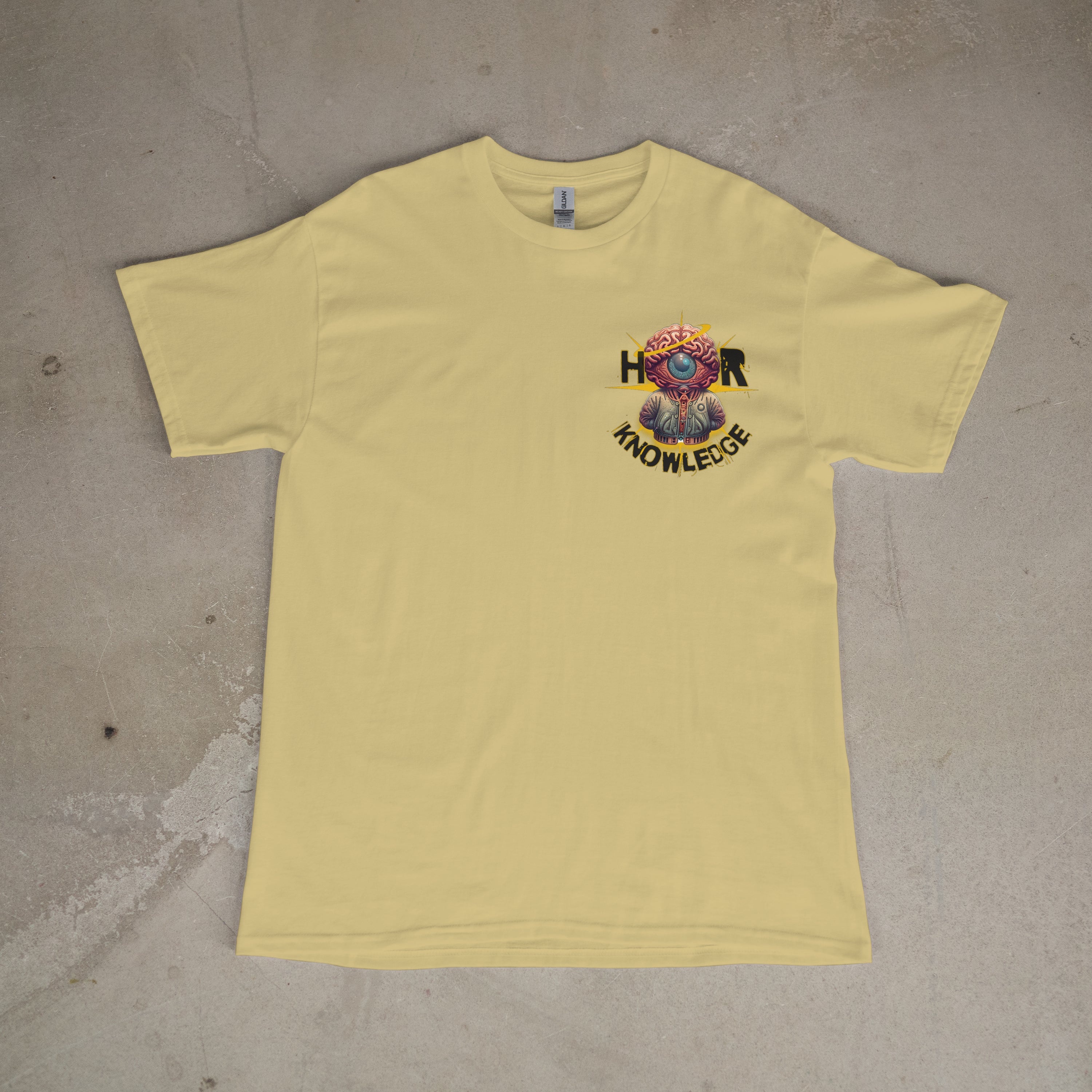 Hygher Knowledge Eye Of Knowledge T-Shirt Colored Mascot