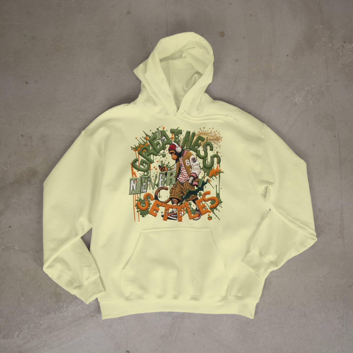 Hygher Essential Hoodie Green