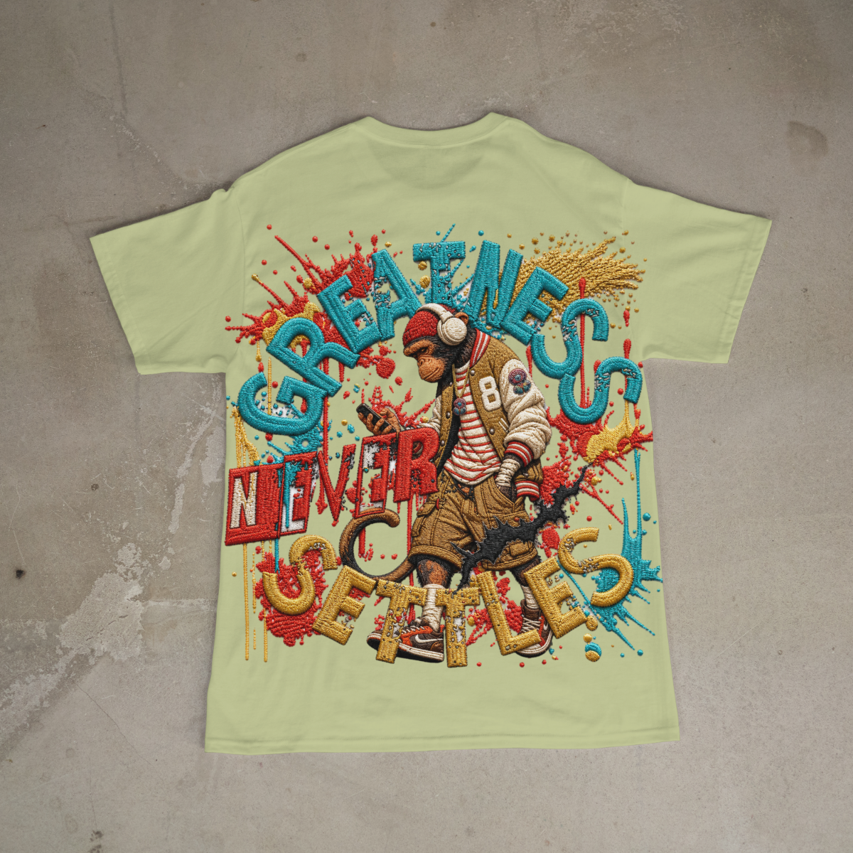 Greatness Never Settles Tee OG
