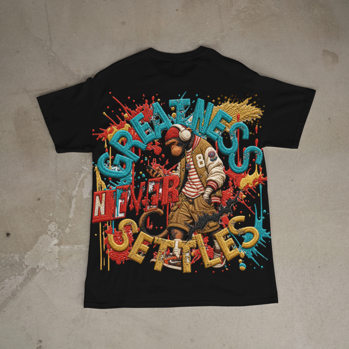 Greatness Never Settles Tee OG
