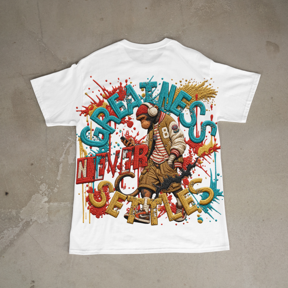 Greatness Never Settles Tee OG